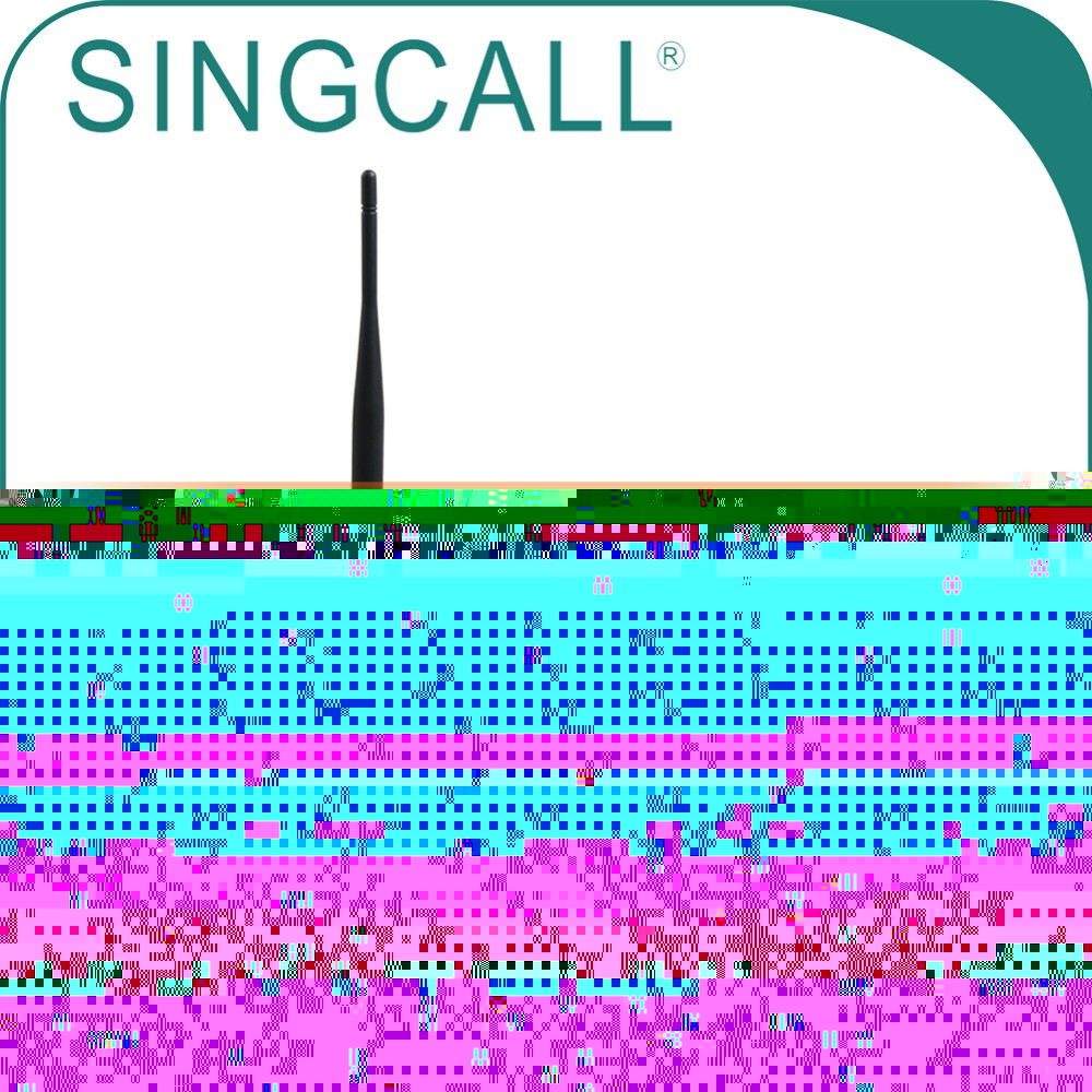 SINGCALL wireless coaster pager system, restaurant queue paging system